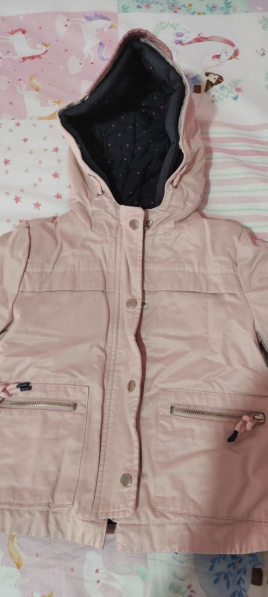 chaquetón de zara niña