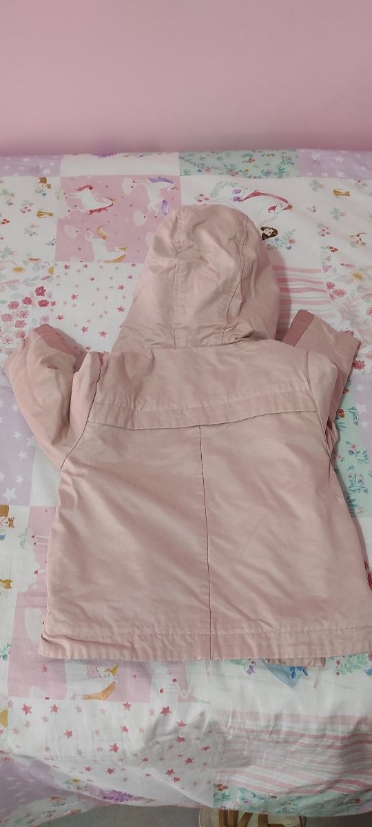 chaquetón de zara niña