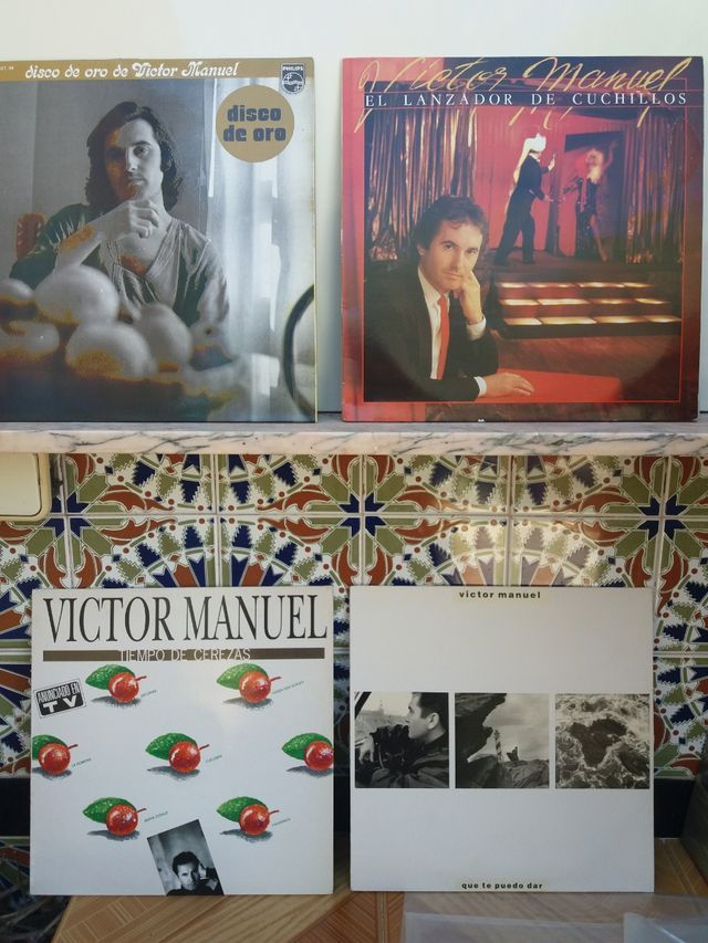 Discos LP. vinilo. Víctor Manuel y Ana Belén