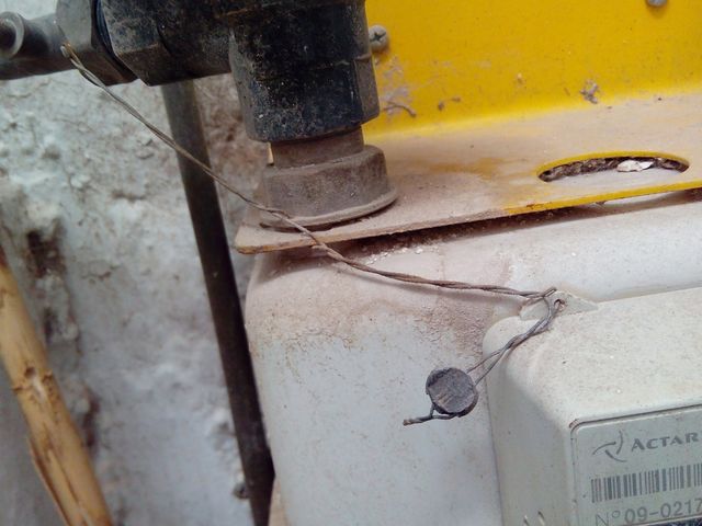 PRECINTA CONTADOR DE GAS Y VARIOS