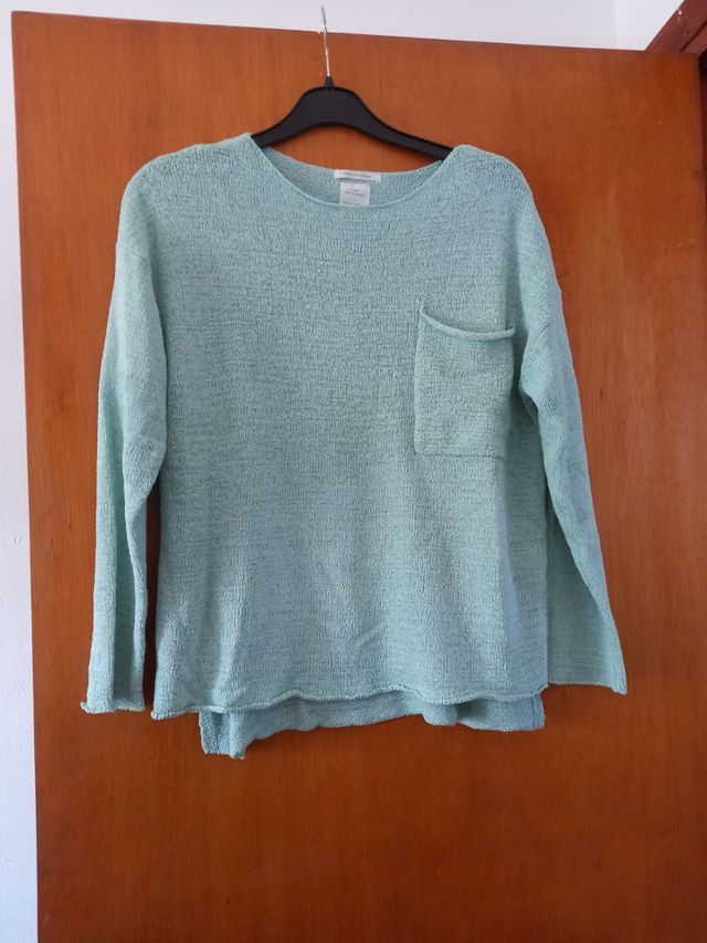 Jersey Zara wn verde clarito