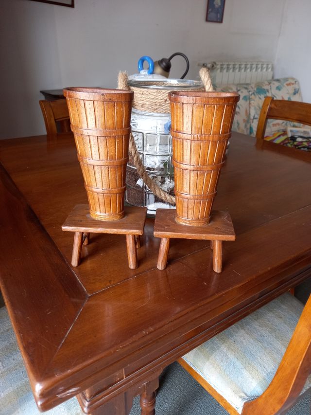 decorazioni legno vintage