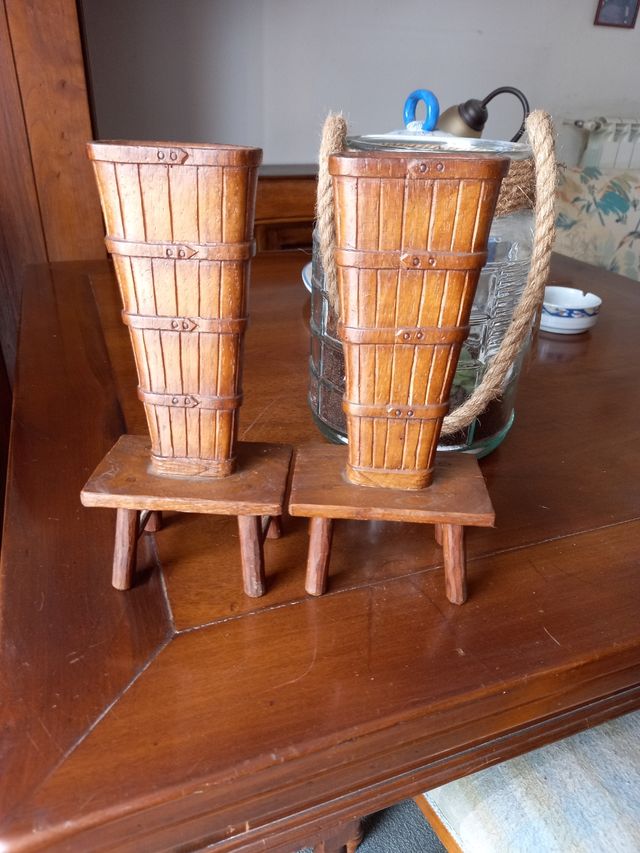 decorazioni legno vintage