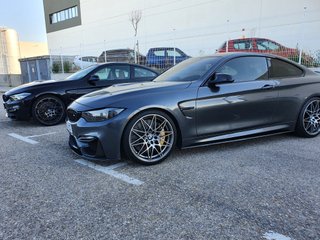 BMW M3 M4 F80 F82 G80 G82 CARBONO LIP TALONERAS