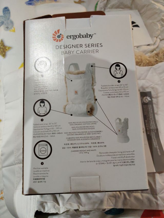 Porta bebés ergobaby EDICIÓN LIMITADA