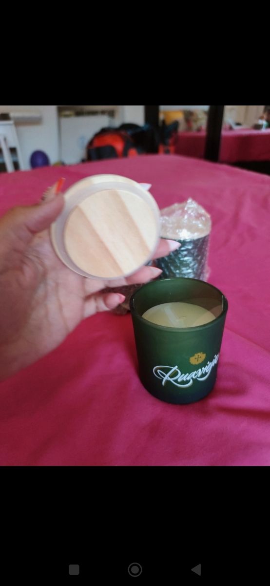 3 velas con tapa ruavieja