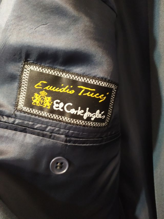Traje Emidio Tucci verde marino