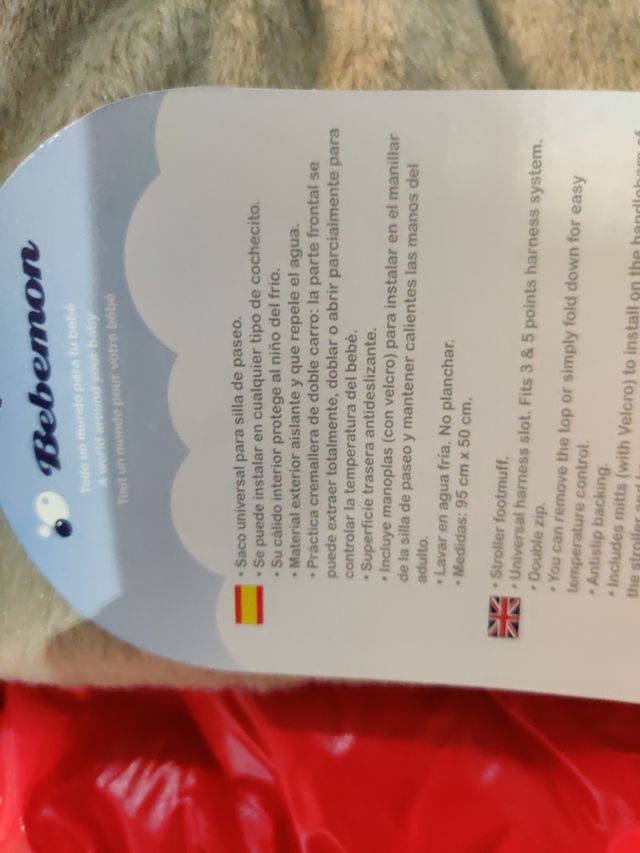 Saco polar Silla Bebemon