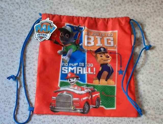 Bolsa saquito de la Patrulla Canina