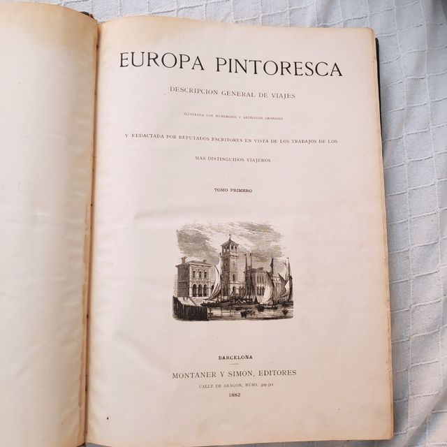 Libros de grabados antiguos.