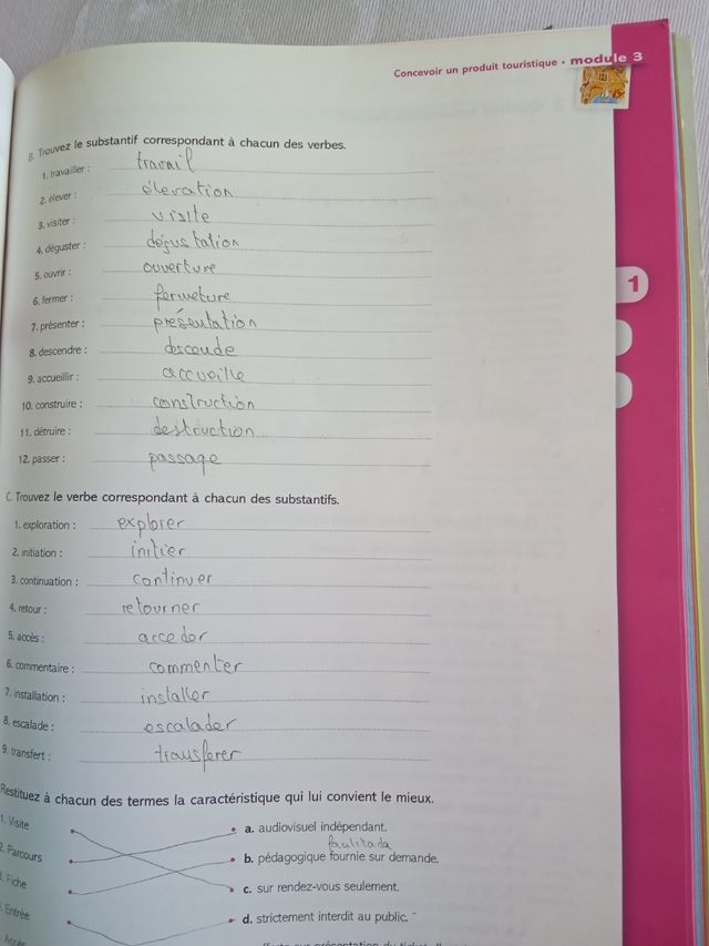 LE FRANÇAIS DU TOURISME