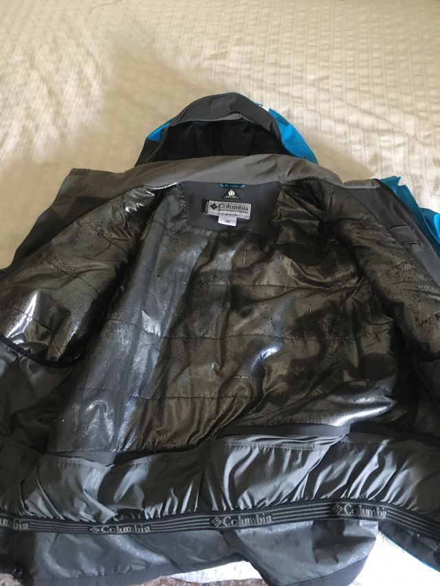 Chaqueta de alta montaña Columbia titanium