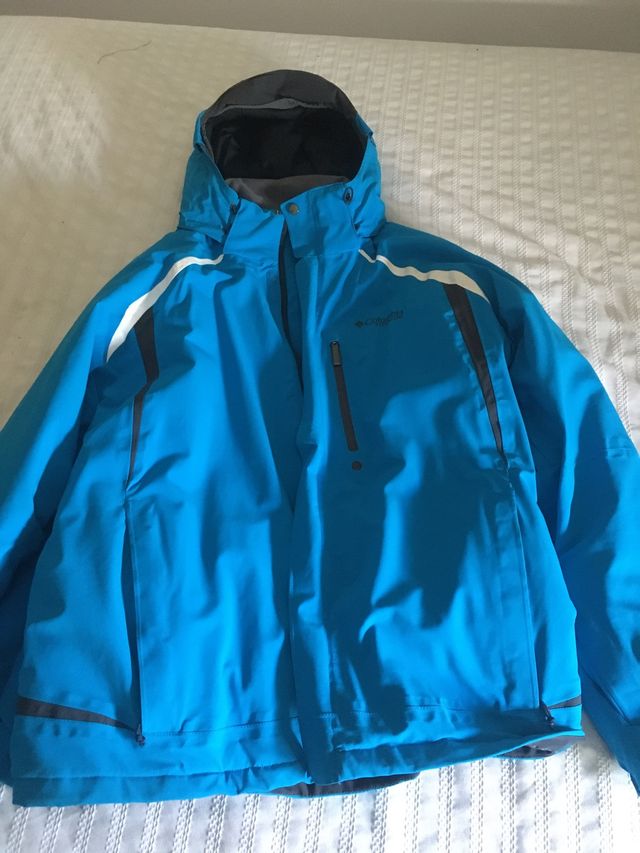 Chaqueta de alta montaña Columbia titanium