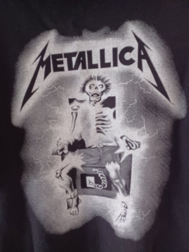 Sudadera vintage Metallica original Solid Rock