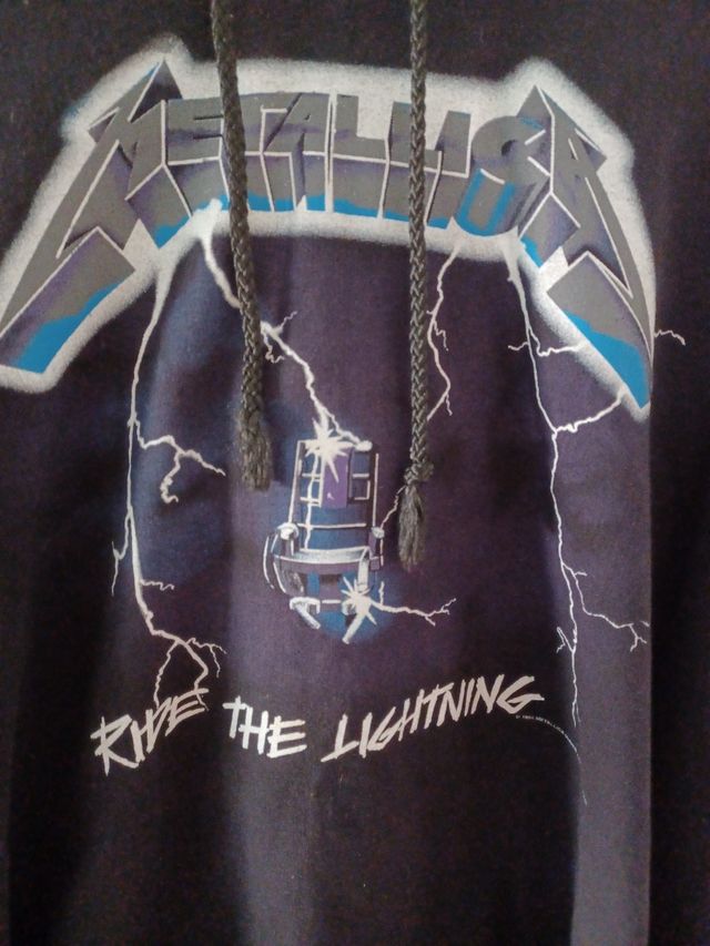 Sudadera vintage Metallica original Solid Rock