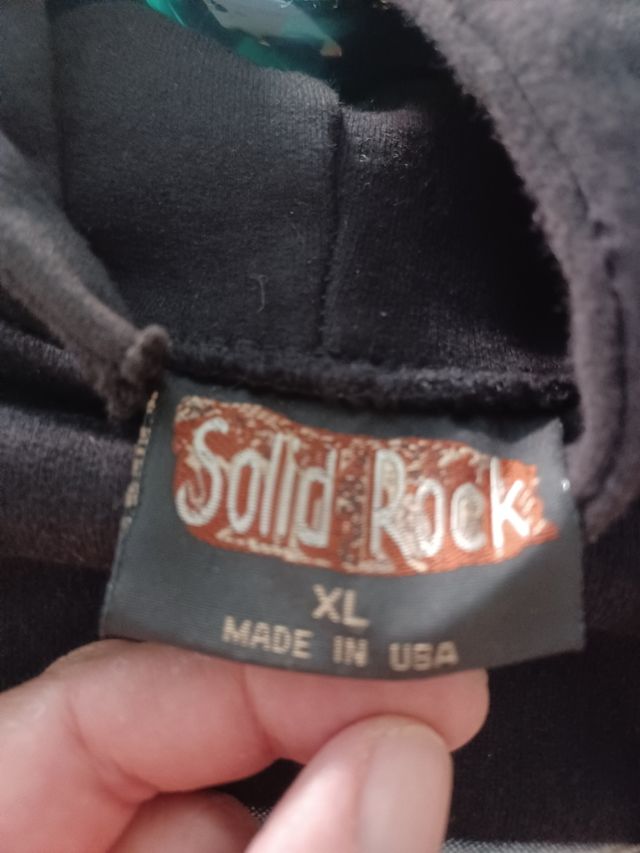 Sudadera vintage Metallica original Solid Rock