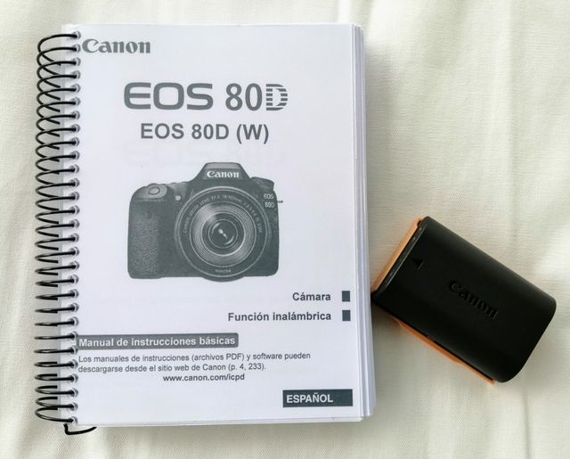 Cámara de fotos Canon Eos 80D