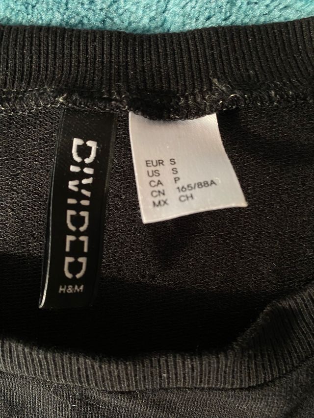 Sudadera negra finita