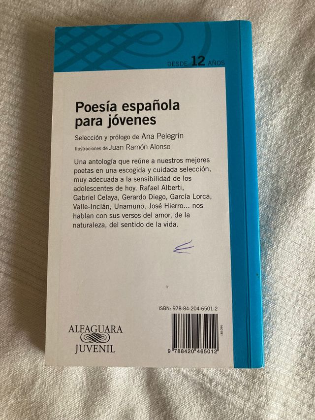 Poesía Eapañola para Jóvenes