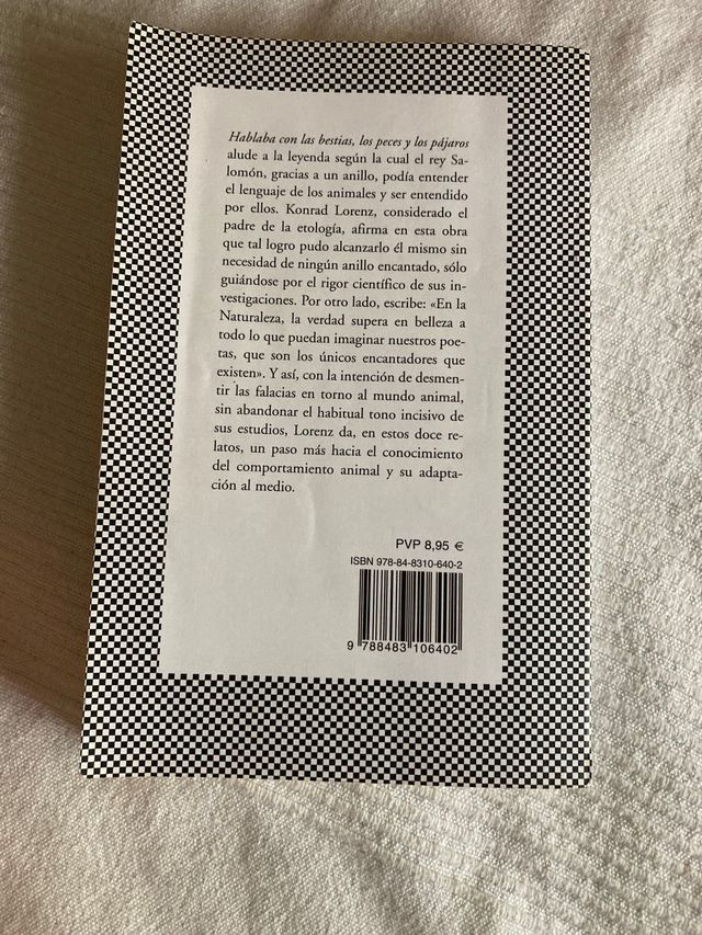 Hablaba Con Las Bestias, Los Peces y Los Pájaros