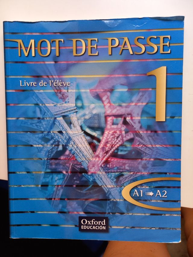 Libro de Francés 1° Bachillerato "Mot de Passe"