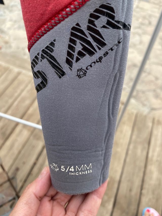 Neopreno Mystic 5,4 milímetro reforzado talla S