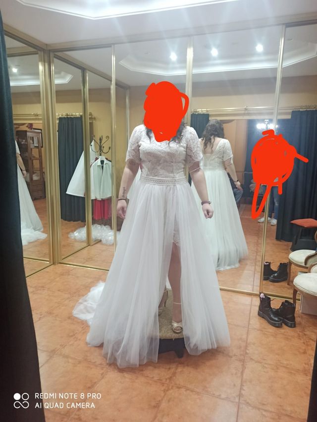 vestido de novia VALERIO LUNA sin estrenar