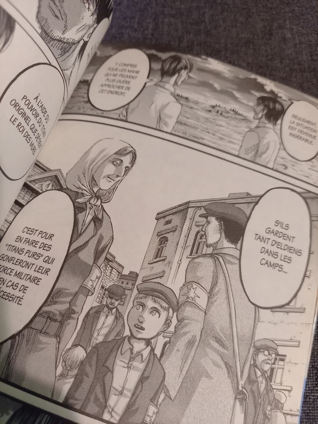 L'attaque des Titans 22 manga (en français)