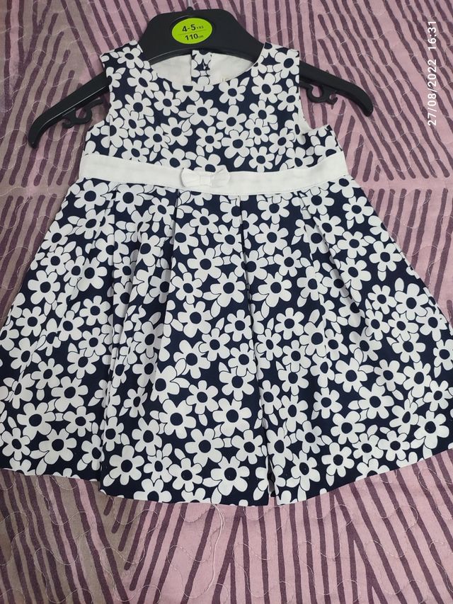 vestido losan talla 6 a 9 meses 