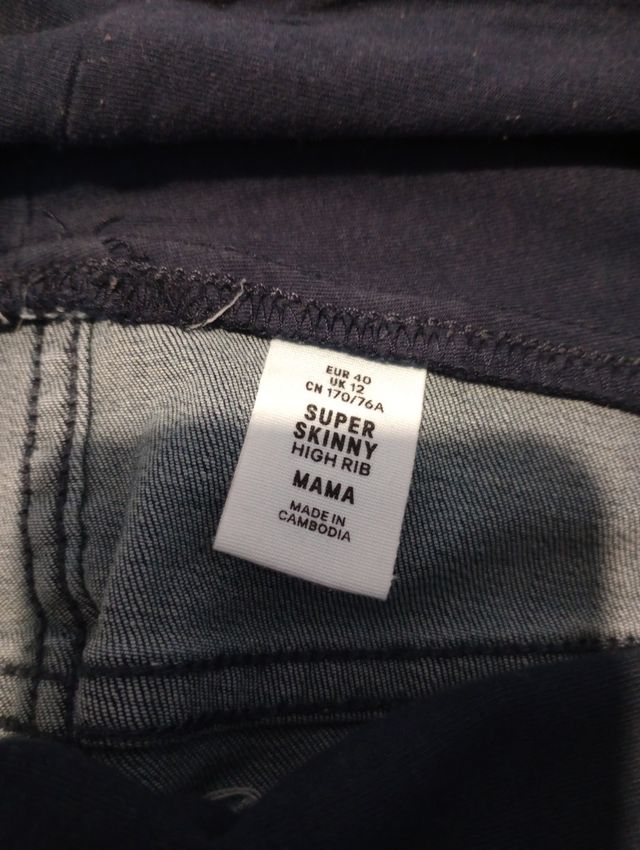 Pantalón vaquero premamá