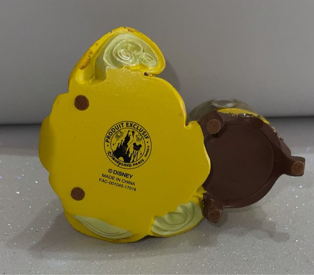 Disneyland Paris princess Belle snow globe figure 