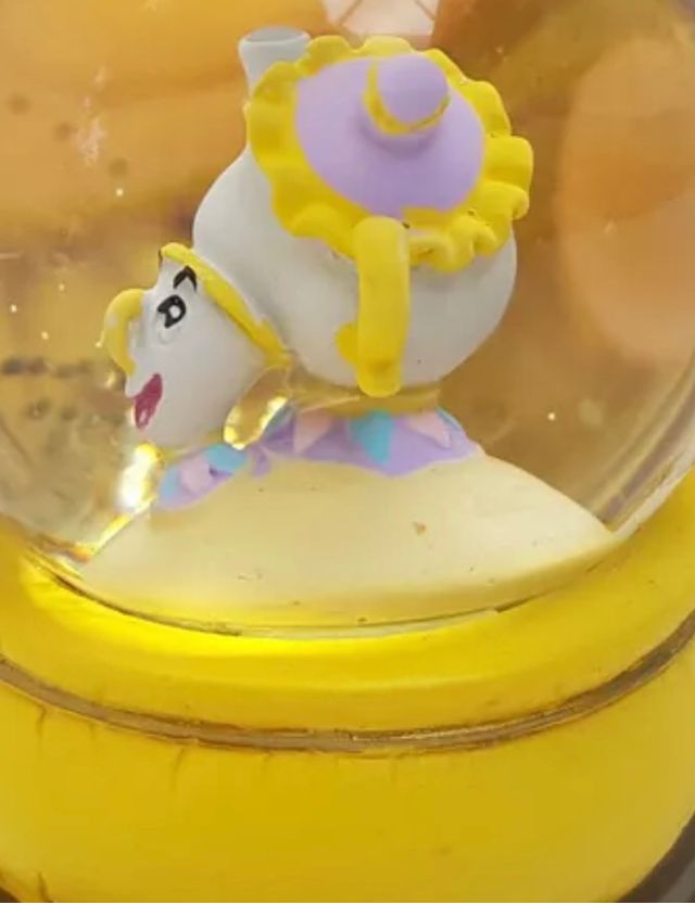 Disneyland Paris princess Belle snow globe figure 