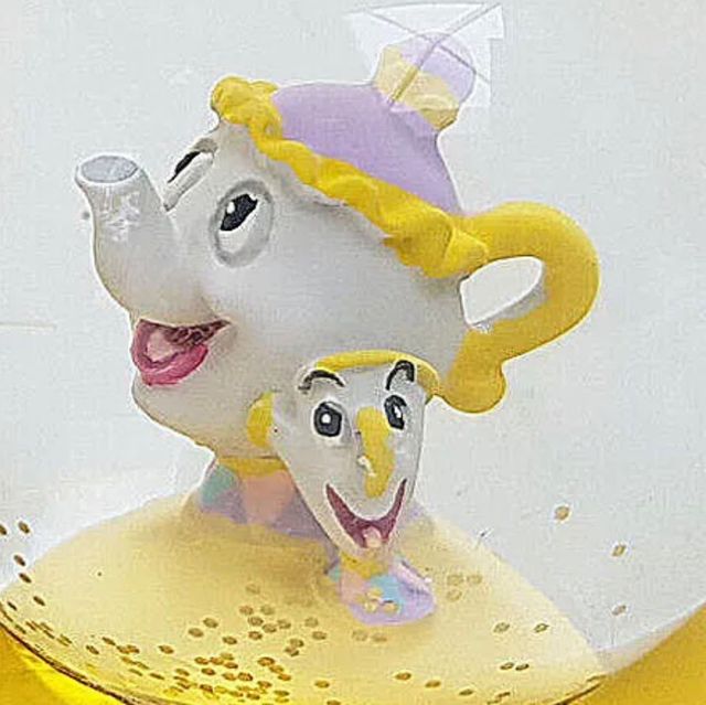 Disneyland Paris princess Belle snow globe figure 