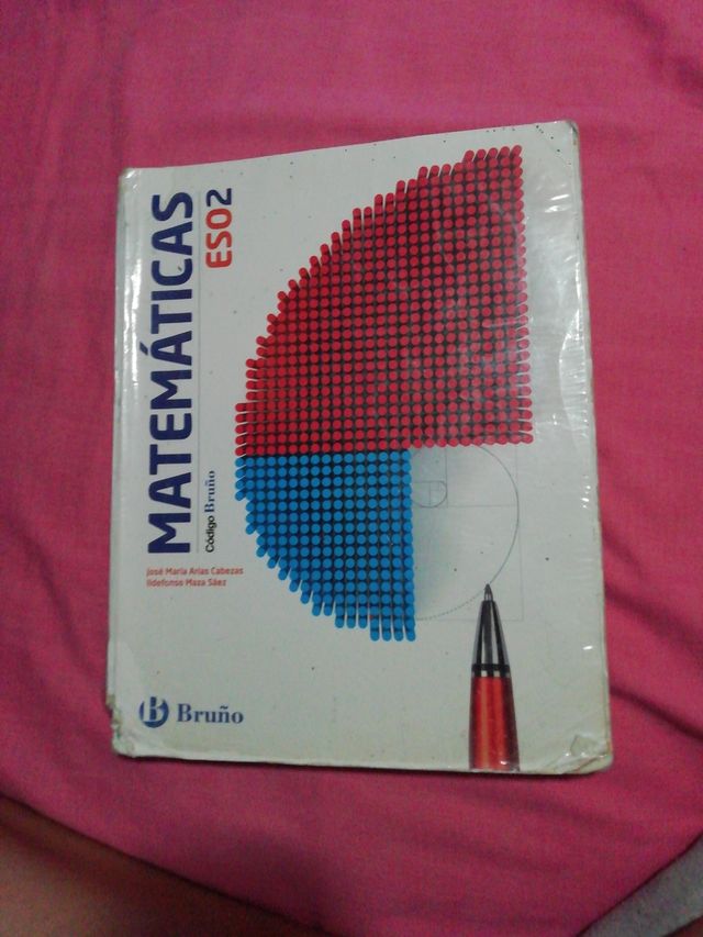 Libro de matemáticas 2 ESO (Bruño)