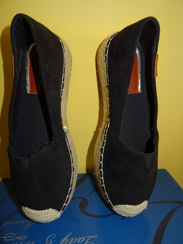 ALPARGATAS DE ESPARTO Y ANTE. NUEVAS