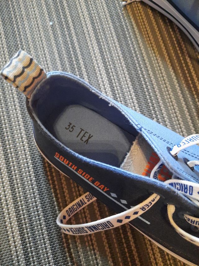 zapatillas tex niño 35