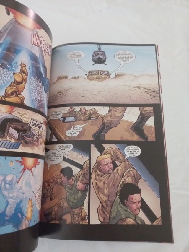 Comic Iron Man - Secretario de defensa