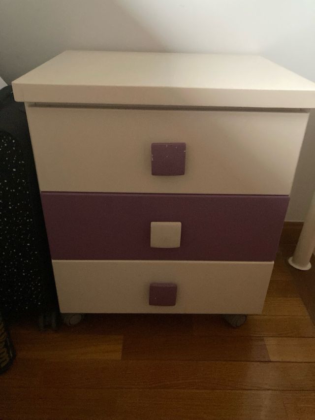 CAMA NIDO 2 camas 90x200cm +3 cajones 100x212x75cm