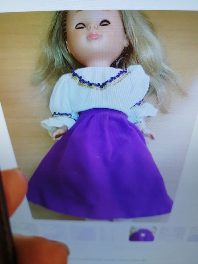 Muñeca Nancy Presentacion media dama, años 60