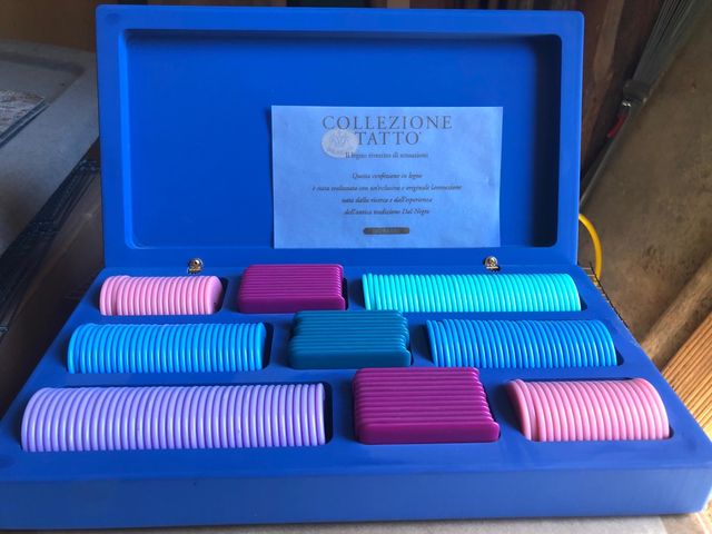 Scatola Fiches nuova Dal negro