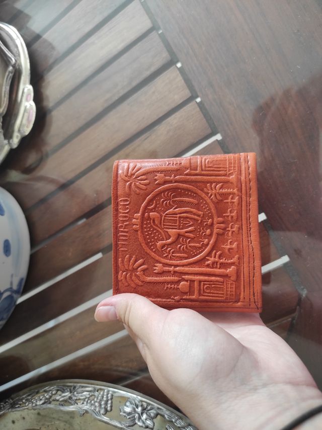 cartera- monedero Marruecos