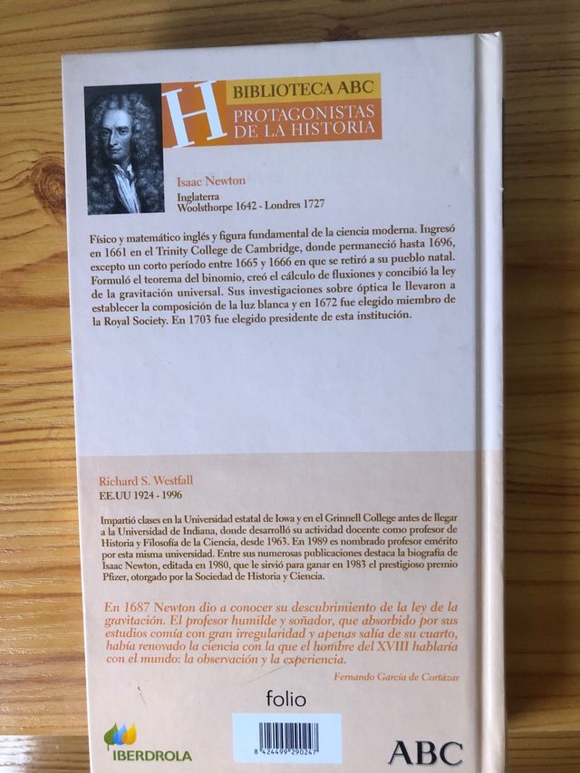 Biografía Isaac Newton
