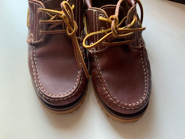 Mocasines de color marrón, talla 37, marca alex