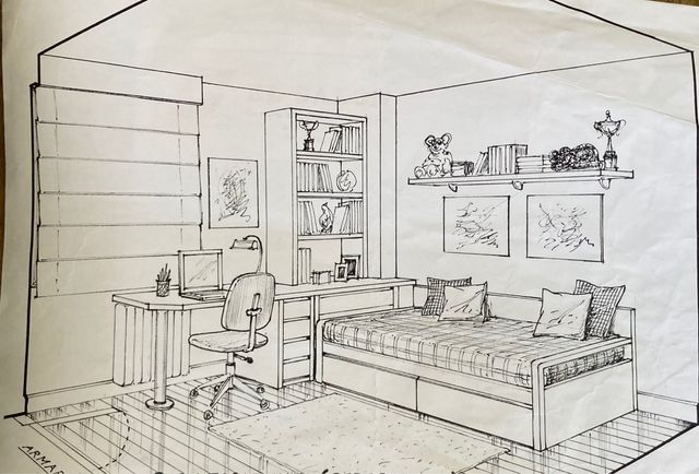 Dormitorio Cama 80 cmx200