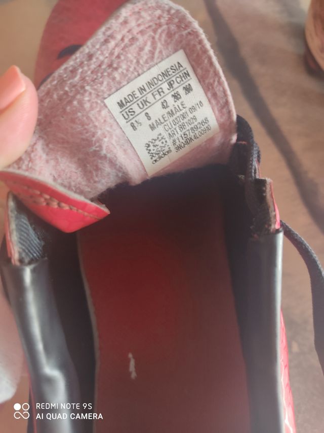 Botas de fútbol Adidas num 42