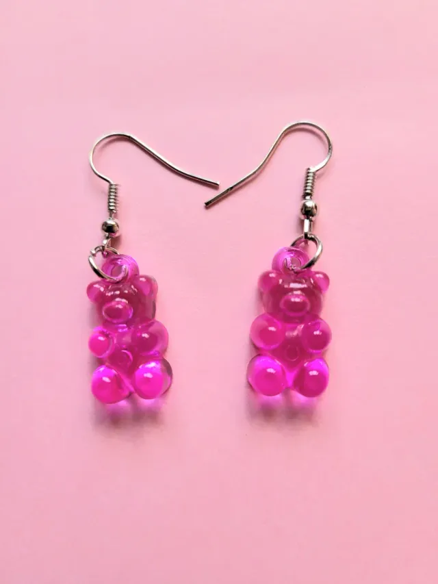 2x1 Pendientes ositos gominola