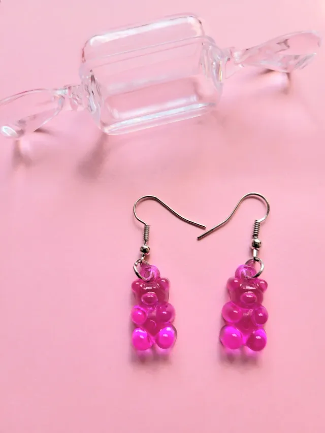 2x1 Pendientes ositos gominola