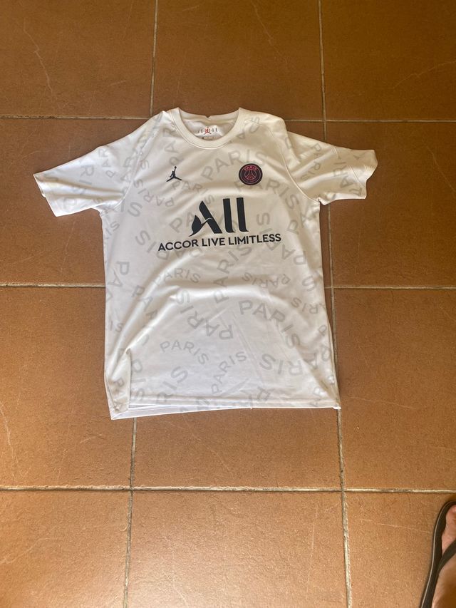 Camiseta Jordan x PSG 2021 pre match