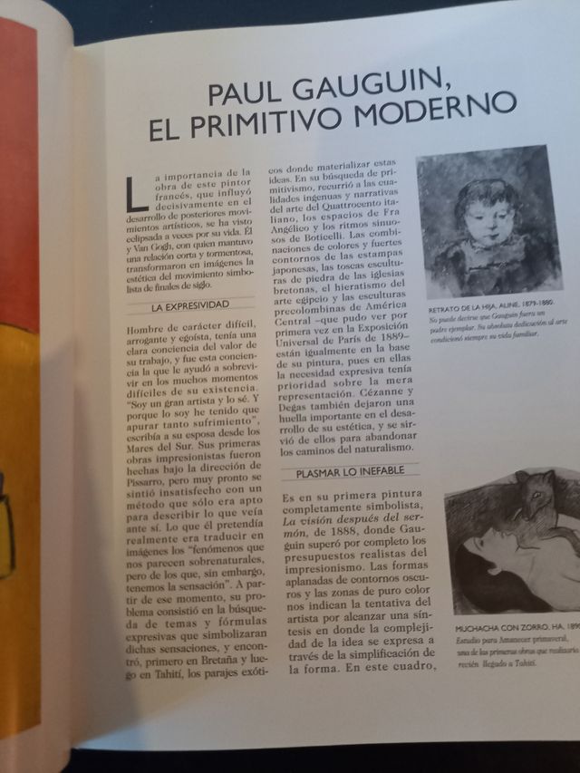 LIBRO CUADROS GAUGUIN