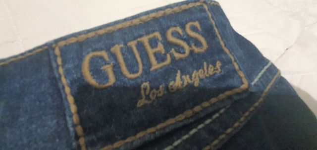 minigonna jeans delave e sdrucita tg 29